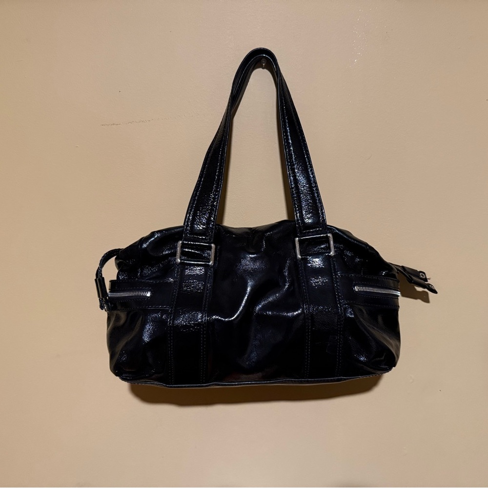 Michael Kors Patent Leather Handbag - Picture 2 of 3
